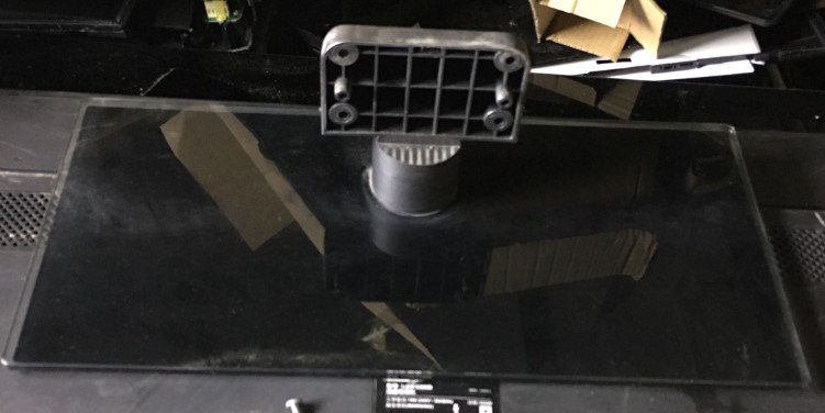 原装拆机TCL乐华液晶电视 43S210 底座托盘台支架子 核对款式