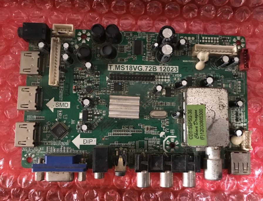 原装拆机三洋32CE530ALE主板 T.MS18VG.72B 12023 屏V320实拍