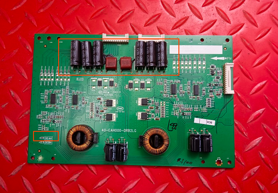 TCL原装L50E6800A-UDS L58E6800A-UDS恒流背光板40-EAH000-DRB2LG