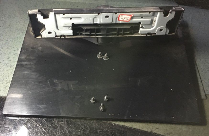 原装拆机索尼液晶电视 KDL-55HX850 底座托盘台支架子配螺丝