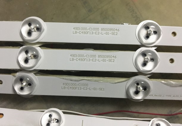 原装拆机长虹LED49C1000N/1080N灯条 LB-C490F13-E2-L-G1-SE2/SE1