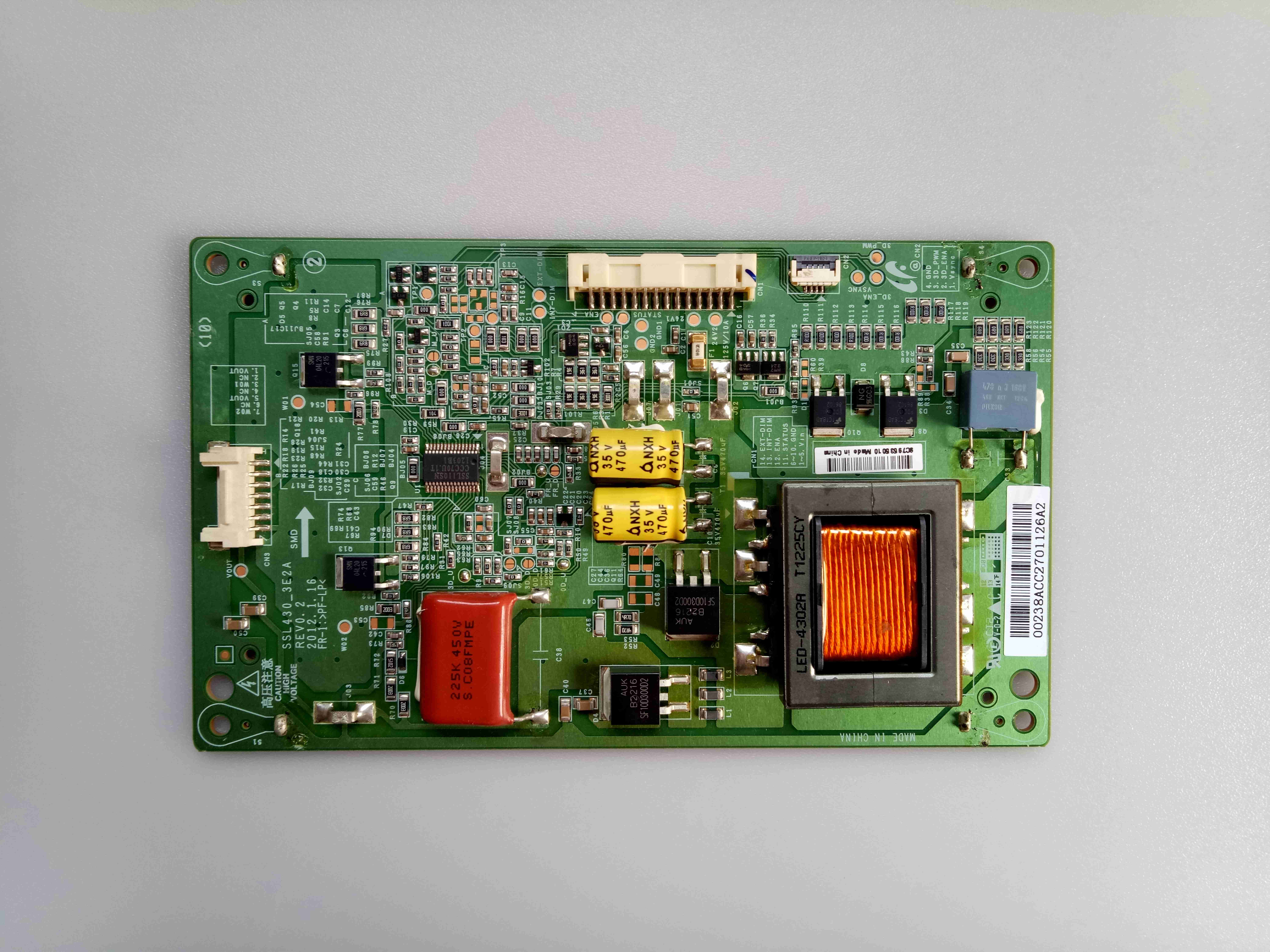 D原装TCL L43V7300A-3D康佳LED43X6000DE恒流板 SSL430-3E2A