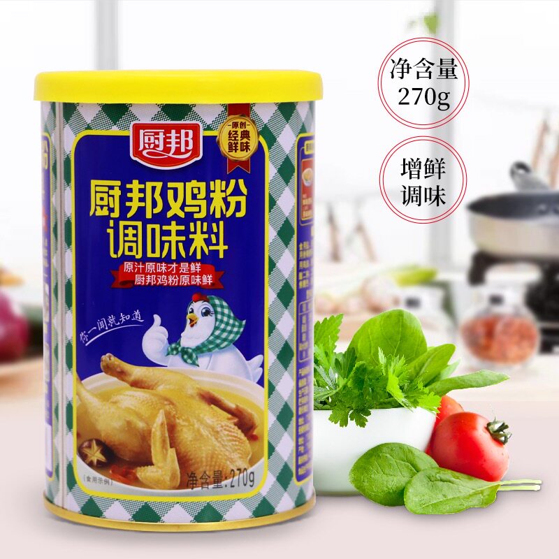 厨邦鸡粉270g*12瓶/整箱鲜浓香型图片