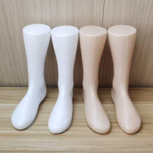 模展示 撑鞋 女脚模特道具塑料平底袜模型鞋 模脚长21CM磁吸脚模型鞋