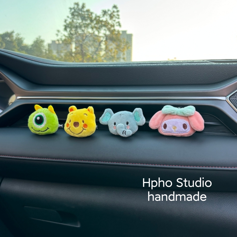 【巨可爱!】汽车香薰出风口摆件