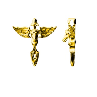 新款权杖飞马吊坠黄金石膏模具黄金银首饰diy居家打金黄金石膏