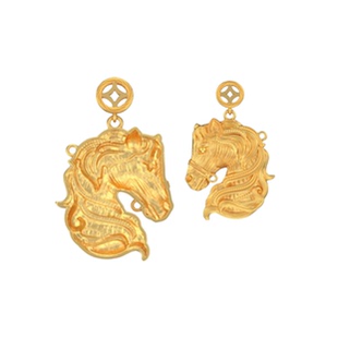 新款生肖马吊坠黄金石膏模具打金工具居家打金diy制作打金模具