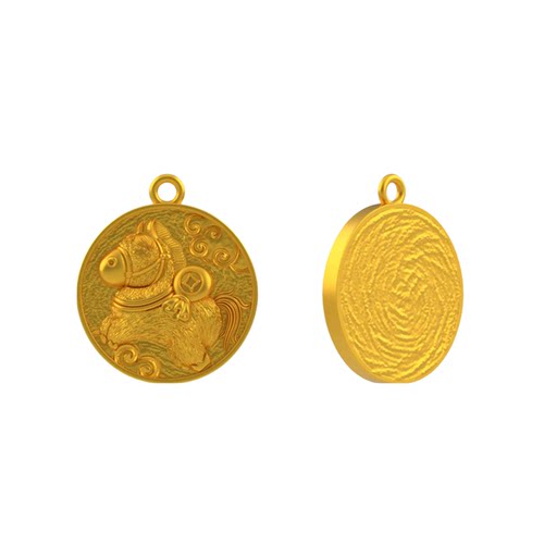新款马上有钱吊坠黄金石膏模具打金工具居家打金diy制作打金模具