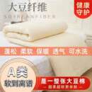 大豆纤维棉丝绵太空棉宝宝棉蓬松棉晴纶棉被芯棉花填充物无荧光
