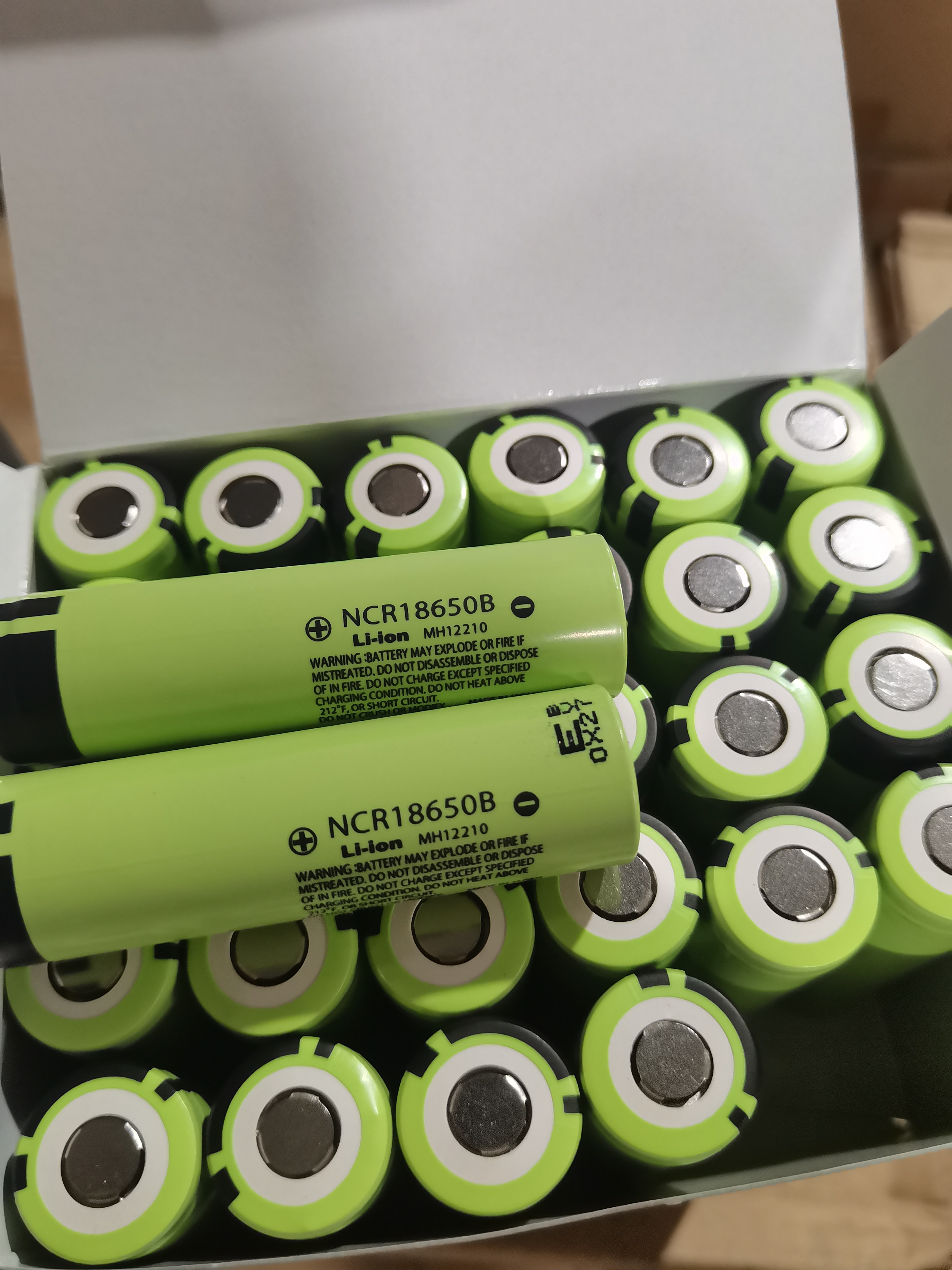 全新原包原装松下NCR 18650B  容量3400  10A放电