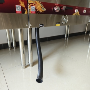 商用饭店猛火炉灶下水道管饭店猛火炉灶下水导管排水管闭口波纹管