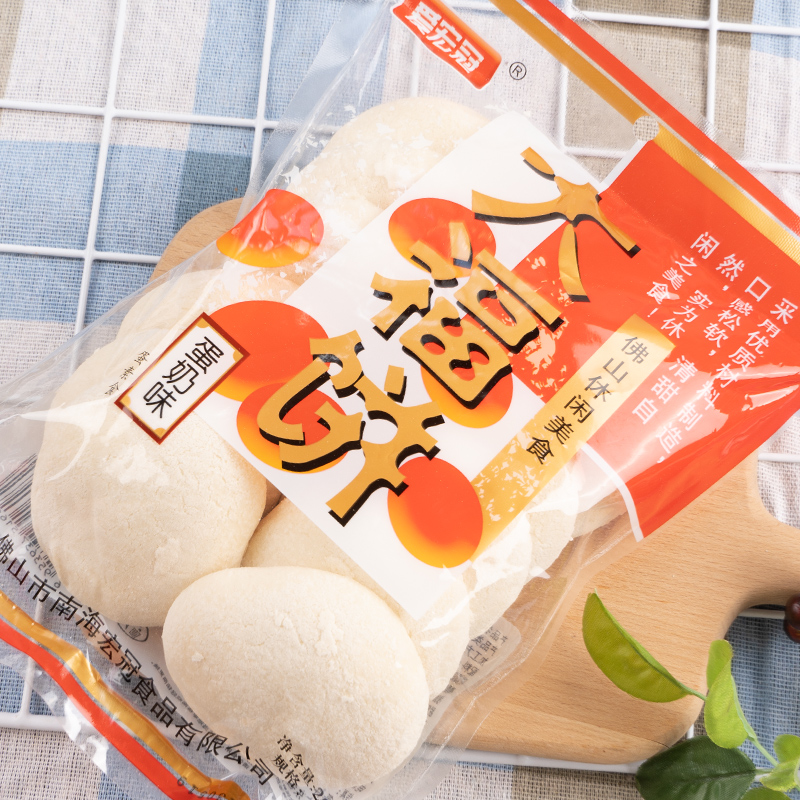 爱宏冠大福饼佛山光酥饼传统糕点