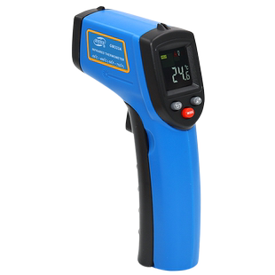 标智高精度红外测温仪工业测温枪红外测温厨房水温油温电子温度计