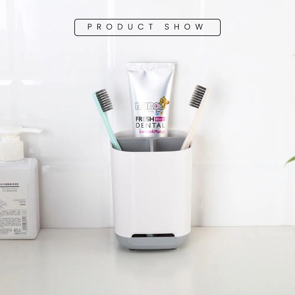 Multifunctional Shower Bathroom Organizer Shelf Toothbrush H