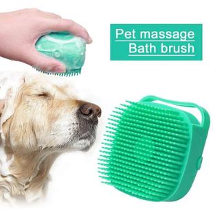 Pet Dog Shampoo Brush 2.7oz 80ml Cat Massage Comb Grooming S