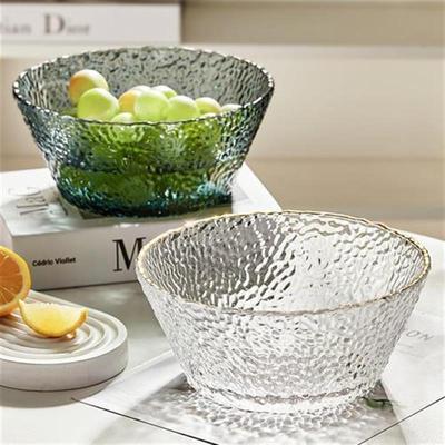 salad bowls dessert fruit bottles dishes glass bowl set