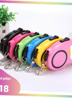 3/5M Retractable Dog Leash pet Puppy cat Traction Rope Belt