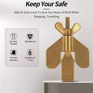 Portable Hotel Door Lock Live alone Self-Defense Door Stop T
