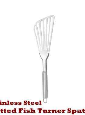 Slotted Fish Turner Spatula Stainless Steel