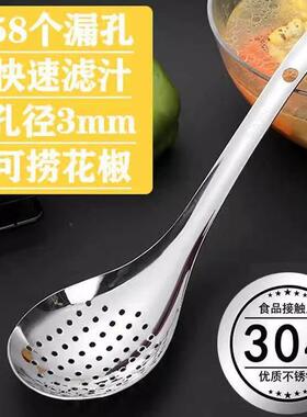 Short-handle Mini Stainless Steel Small Slotted Spoon for Ho
