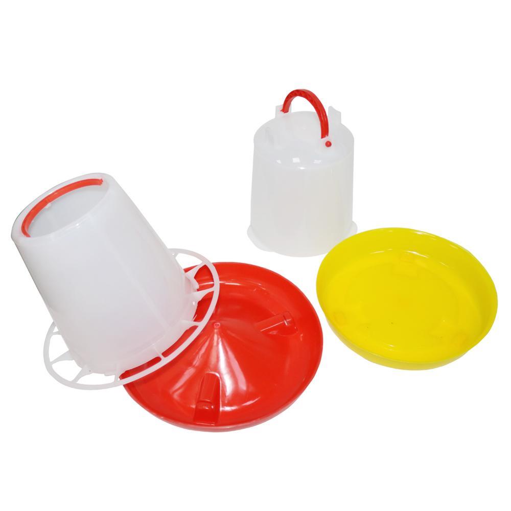 1Kg Chicken Drinker/Feeder Chicken Duck Bird Drinking Cups F