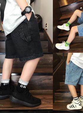 Boys Pants Children All-match Five-point Pant Hip-hop nd Kid