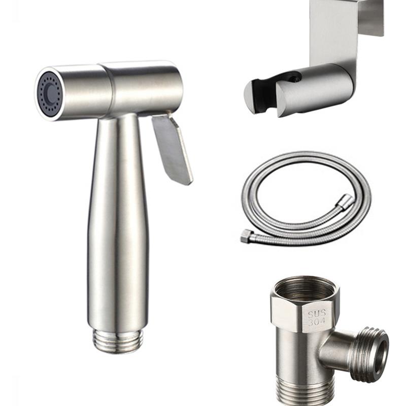 Handheld Bidet Spray Shower Set Toilet Shattaf Sprayer Douc