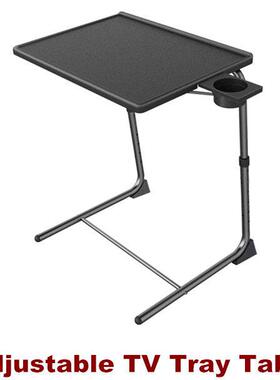 Adjustable TV Tray Folding Table TV Dinner Tray Bed & Sofa