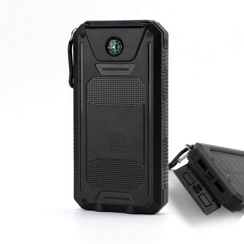 Waterproof and drop-proof solar phone charger 10000mAh with