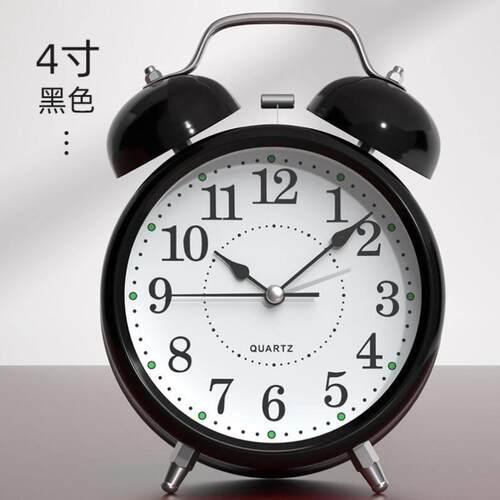 rectangular rising time small alarm clock desk timer student
