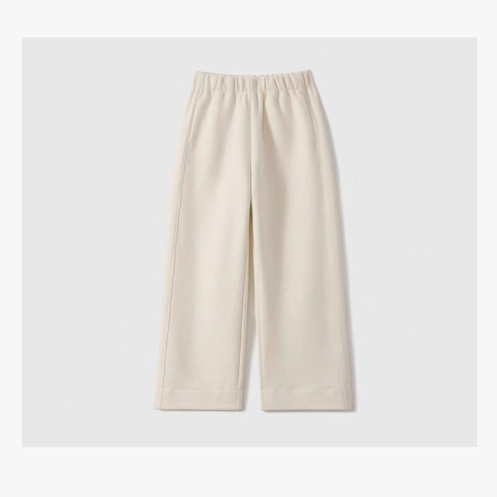 【蚕丝羊毛】松紧腰直筒裤C-001M6400(s码640克)