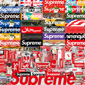 欧美大张潮牌个性 行李箱大贴纸电脑滑板机车冰箱旅行箱贴画防水