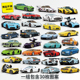 跑车炫酷个性 笔记本手机贴纸冰箱电脑头盔电瓶车贴画防水车贴