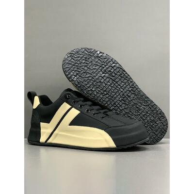 潮牌2025秋季新款韩版覆古百搭运动鞋男生防滑耐磨内增高休闲板鞋