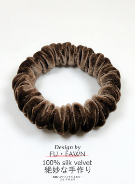 【3件8折】真丝丝绒发圈头绳2026新款猪大肠发圈女高级感扎马尾秋