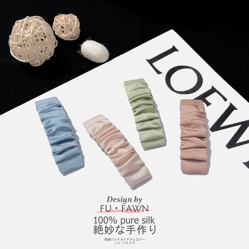 BB夹真丝慵懒风百搭发夹