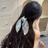 女 真丝蝴蝶结飘带抓夹气质感高级感刘亦菲同款 3件8折 2026新款