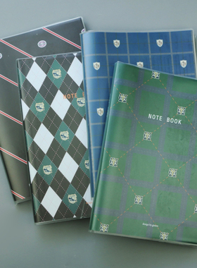 包邮巨门文具学院派胶套笔记128张男女学生防水中性古典记事厚本