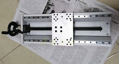 简易调整组件丝杠滑台