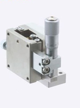 现货不锈钢位移台ZLBS40 ZLBS60直线滚珠千分尺旋钮型Z轴手动滑台