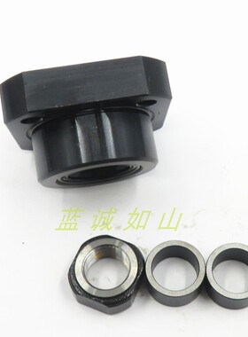 包邮滚珠丝杆支撑座FKE10/12/15/20/25 无压盖丝杠座固定座