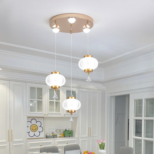 餐厅吊灯吧台新款轻奢餐桌卧室