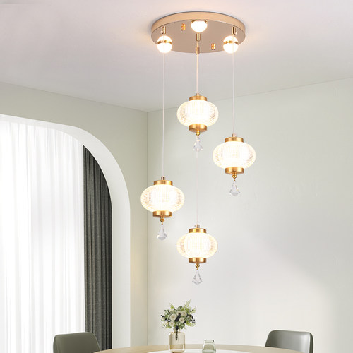 餐厅吊灯吧台新款轻奢餐桌卧室