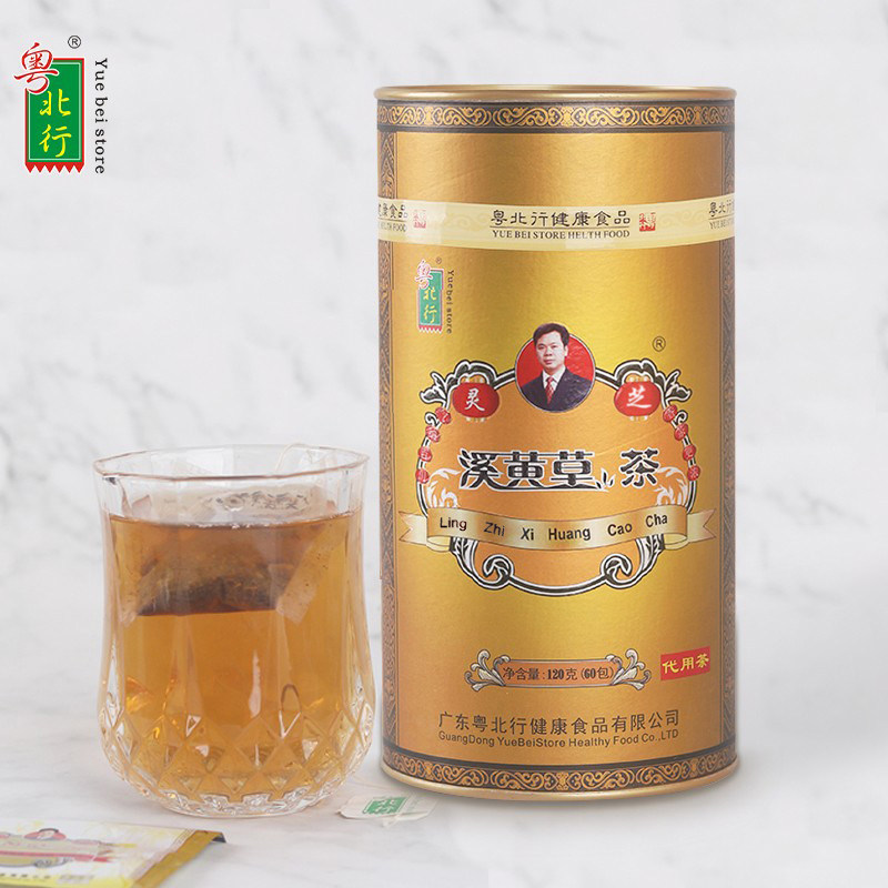 正宗粤北行灵芝溪黄草熬夜袋泡茶