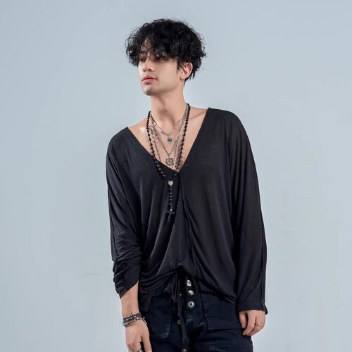 VERNAxBANGBANG联名男生拉丁舞上衣宽松款BANG&VA002