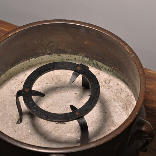 诧寂茶道伍德三脚架火盆支架