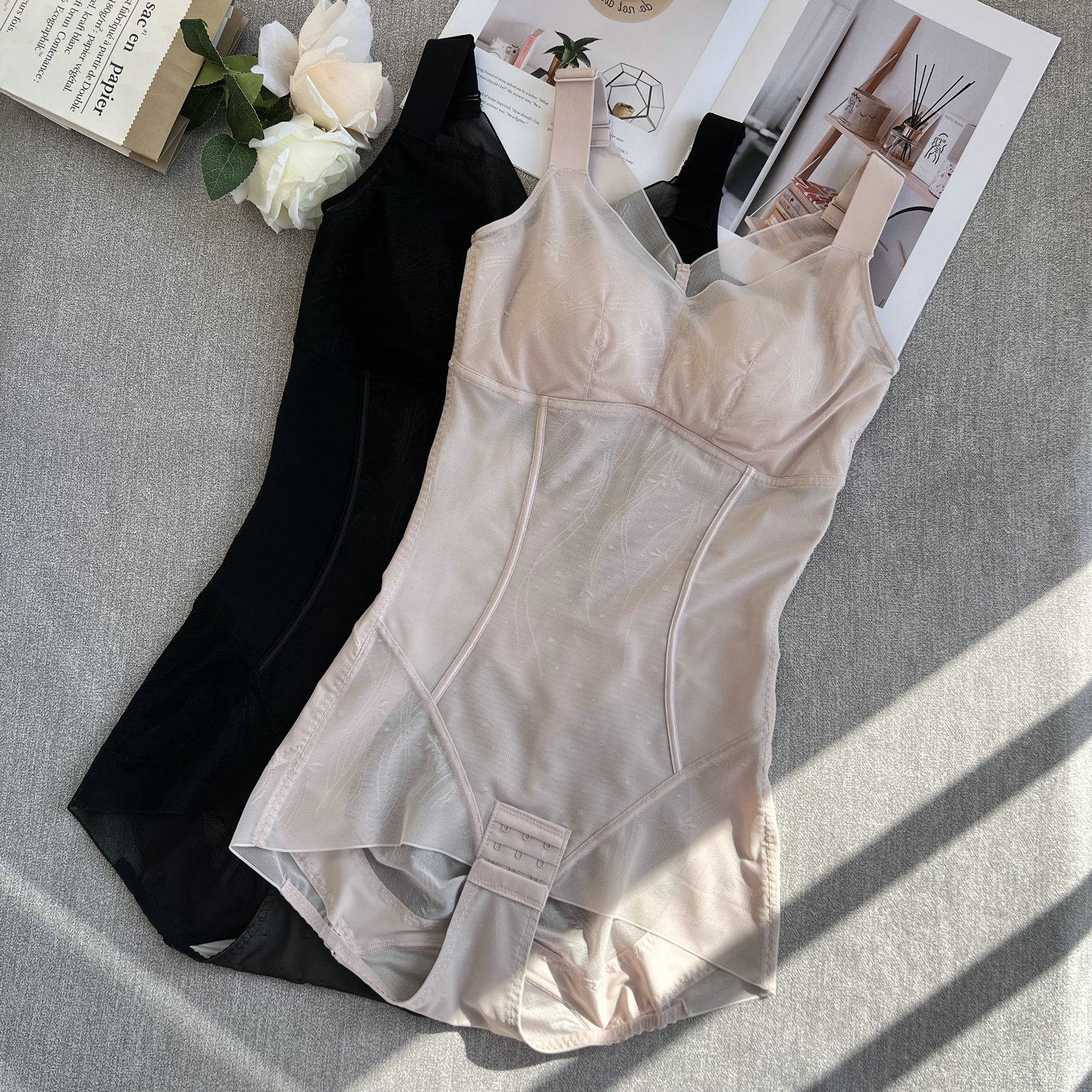 三角薄款开裆美体塑身连体衣女收腹提臀束腰带胸垫免穿文胸一体杯,女士内衣/男士内衣/家居服,塑身连体衣,淘宝优惠券,粉丝福利购,淘宝优惠卷