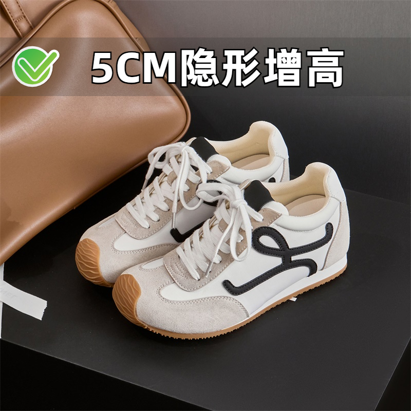 ZYIYI小个子内增高德训鞋女