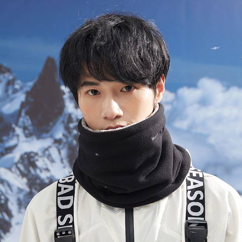 护脖子防寒围脖冬季韩版脖套骑车保暖潮流秋冬款时尚双面两用百变