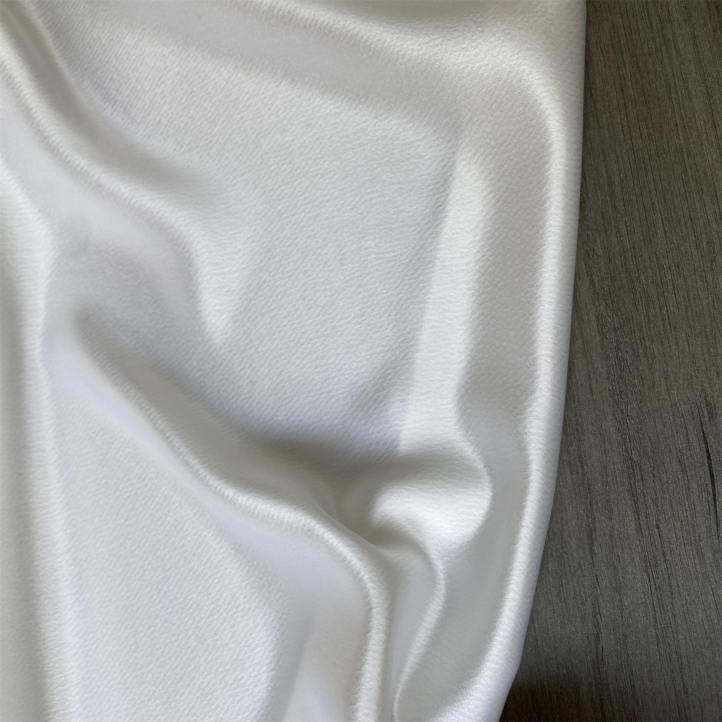 布队白色日本三醋酸时装面料